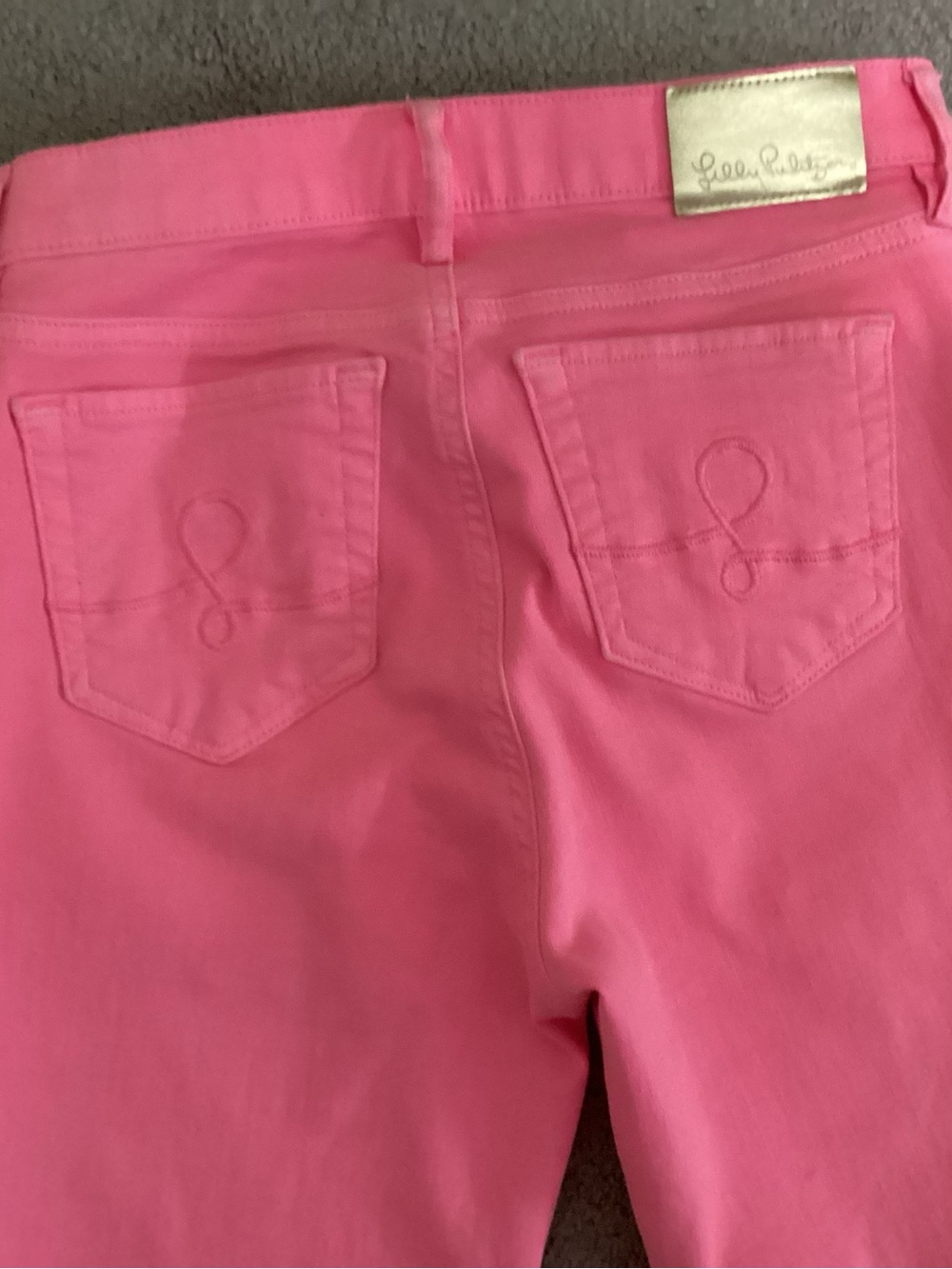 Lilly Pulitzer Neon Pink Skinny Jeans - Picture 7 of 8